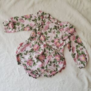Ruffle Butts Floral Bubble Romper